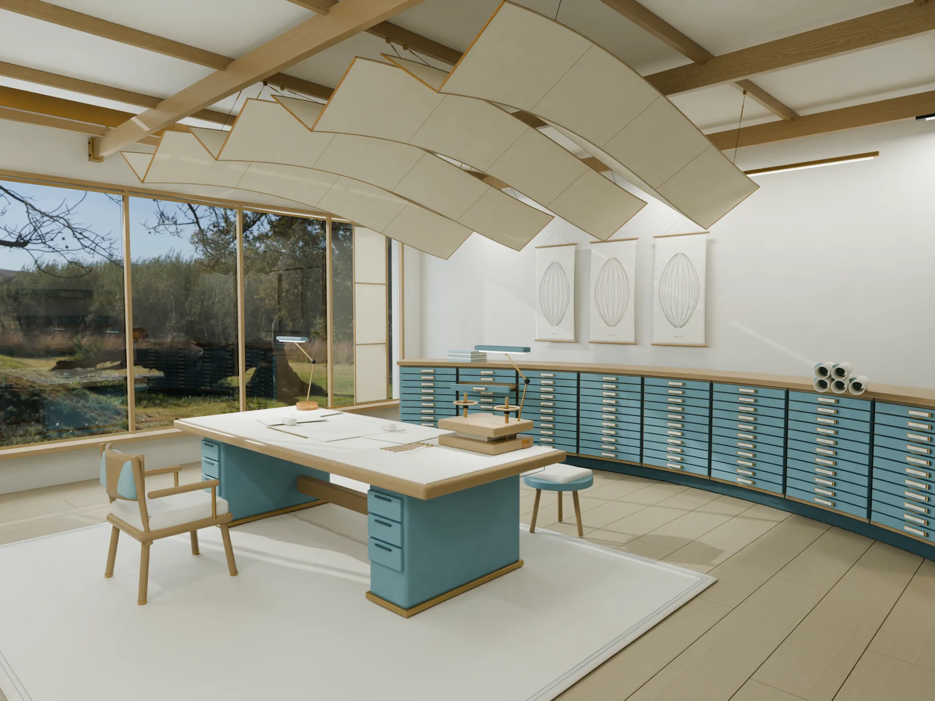 Reed House: Paper Conservation Studio