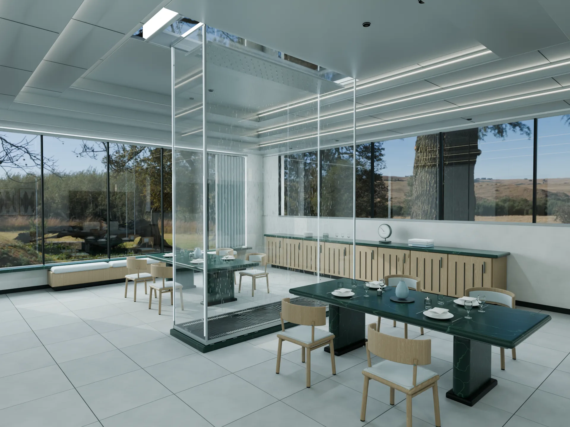Van Dalen Residence: Dining Pavilion