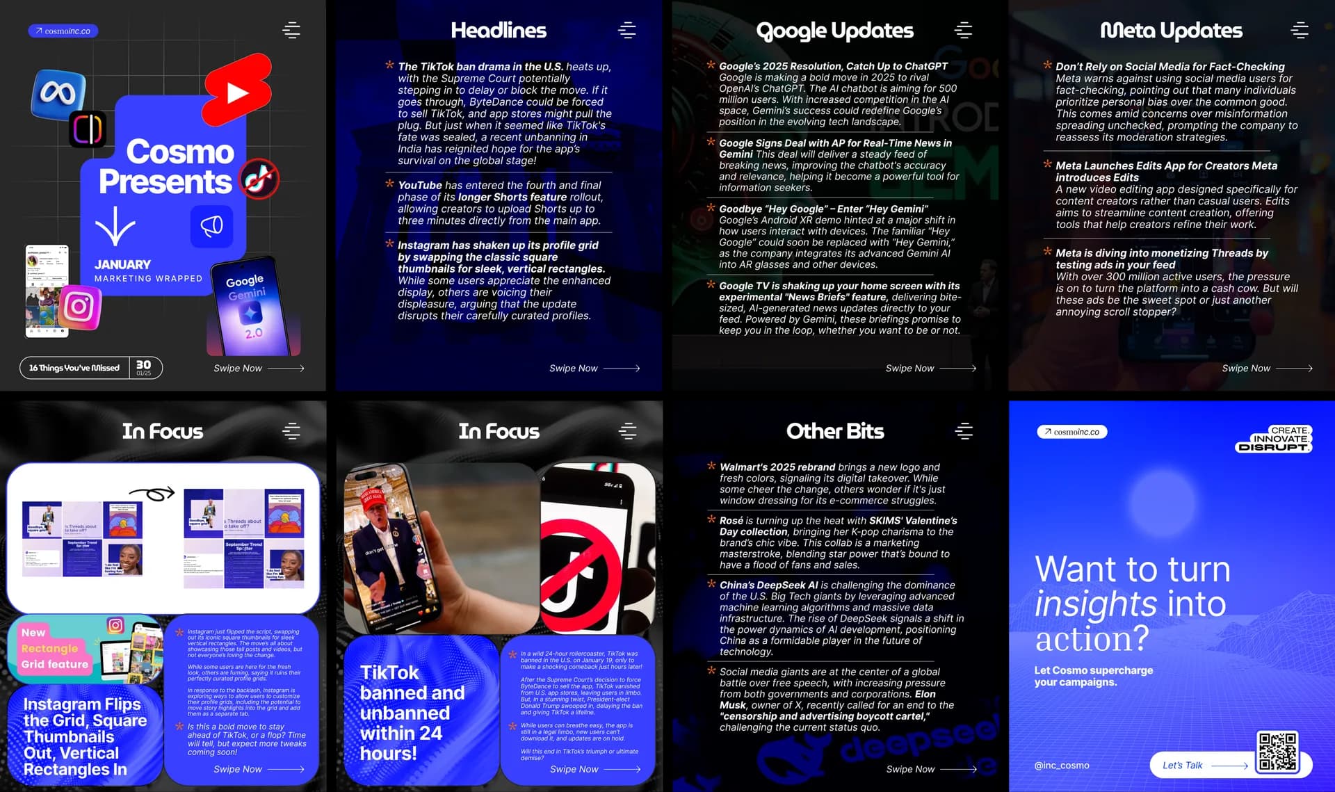 Monthly Roundup