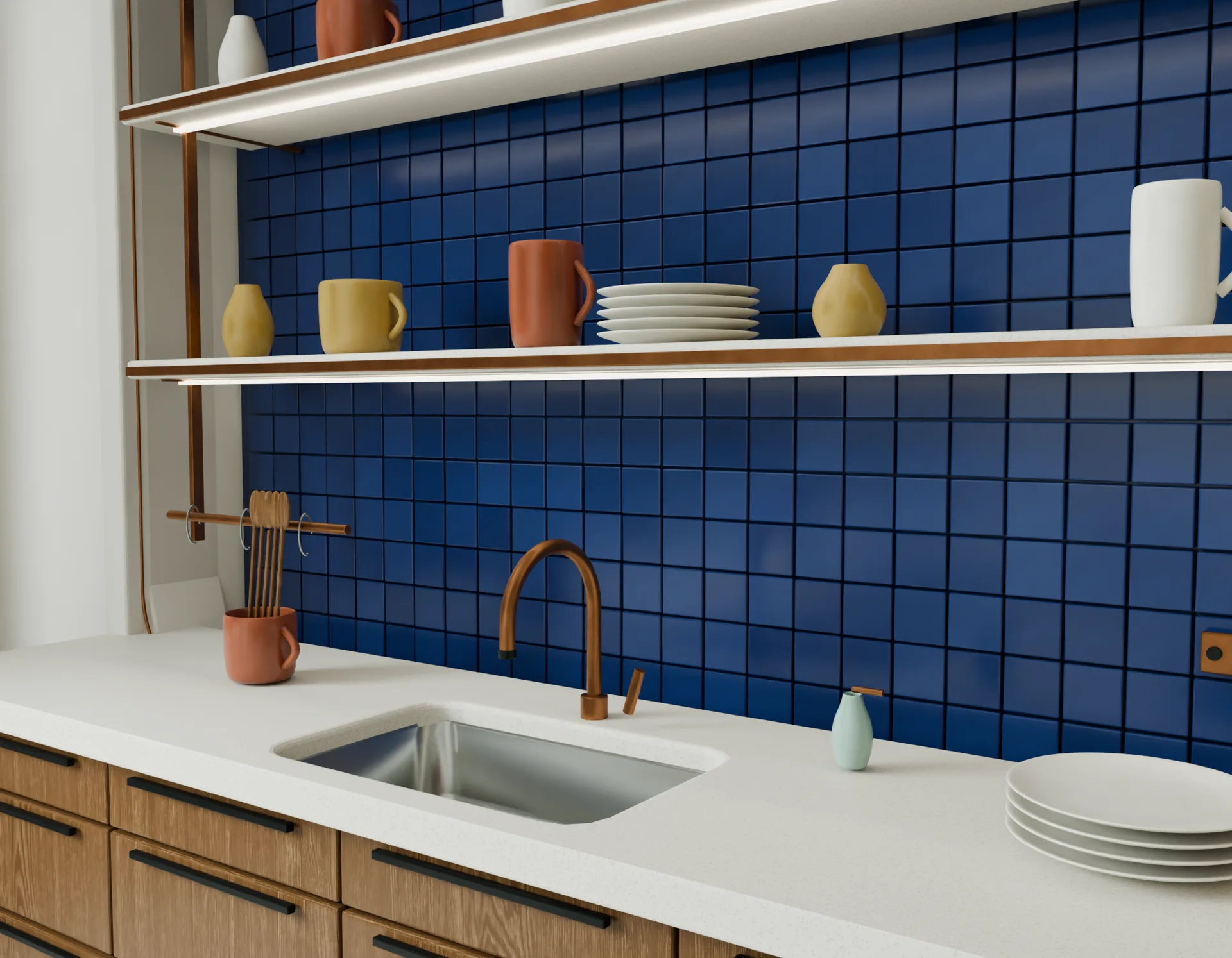 Mercer House: Ceramicist's Kitchen, image 3