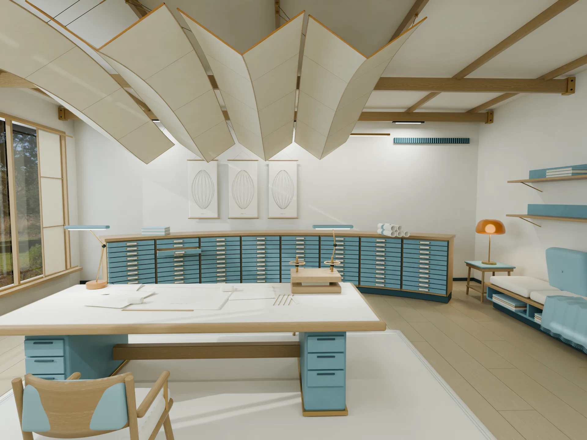 Reed House: Paper Conservation Studio, image 2