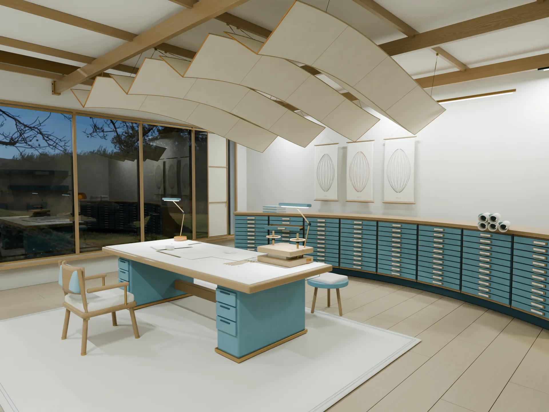 Reed House: Paper Conservation Studio, image 3