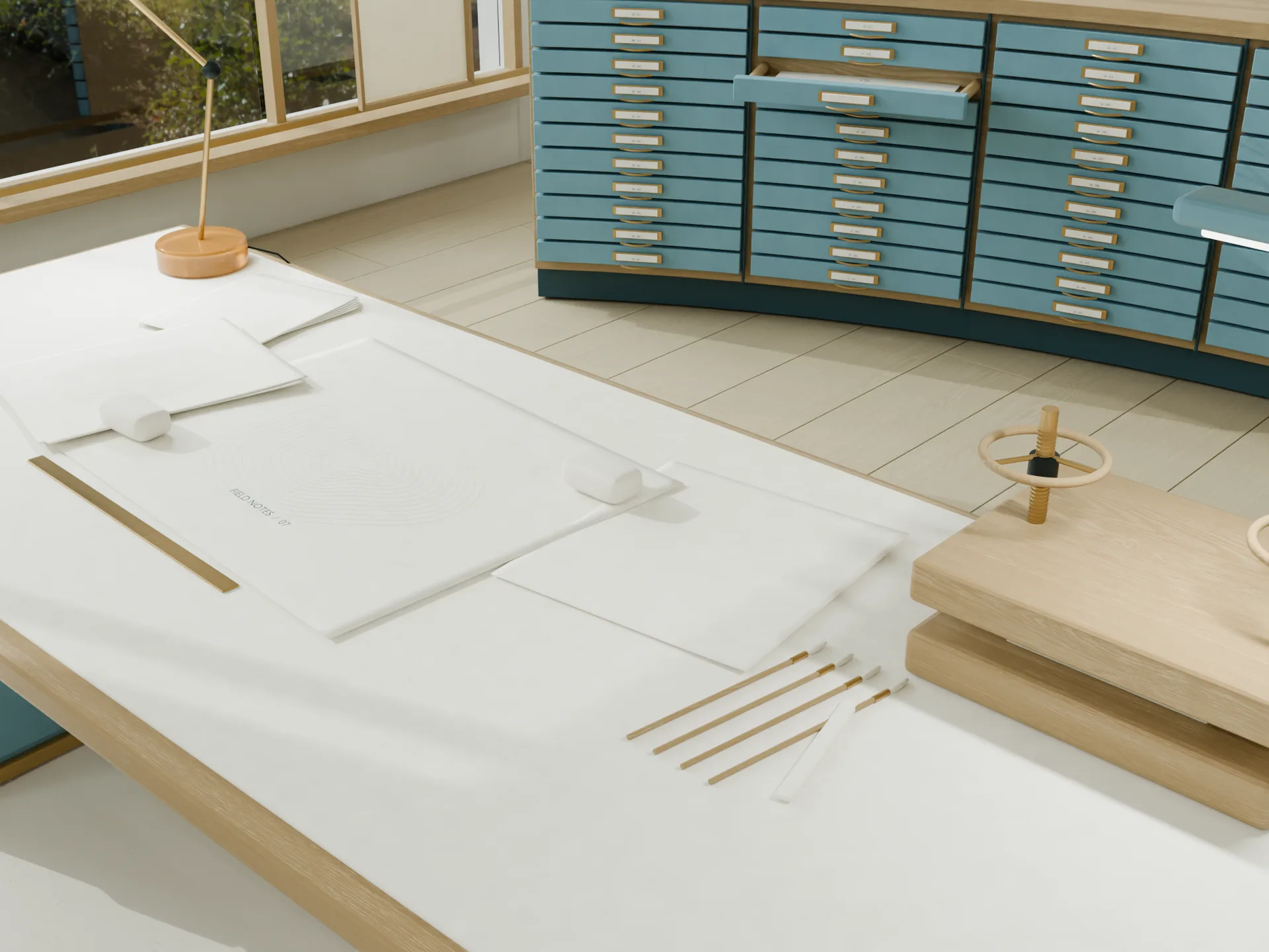 Reed House: Paper Conservation Studio, image 6