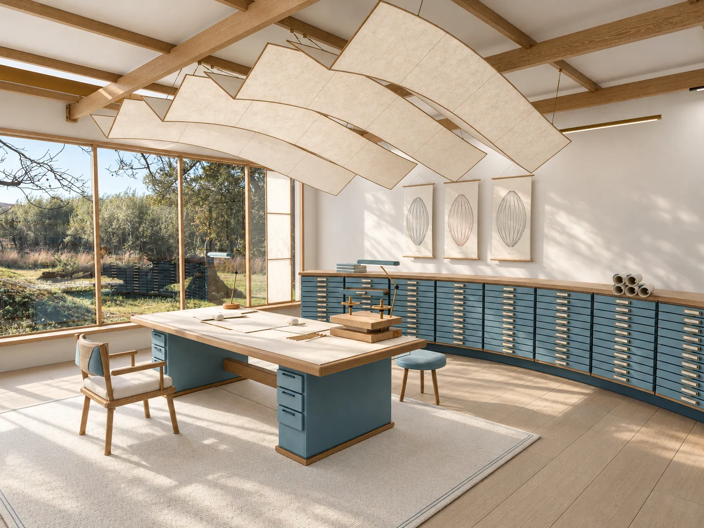 Reed House: Paper Conservation Studio, image 7