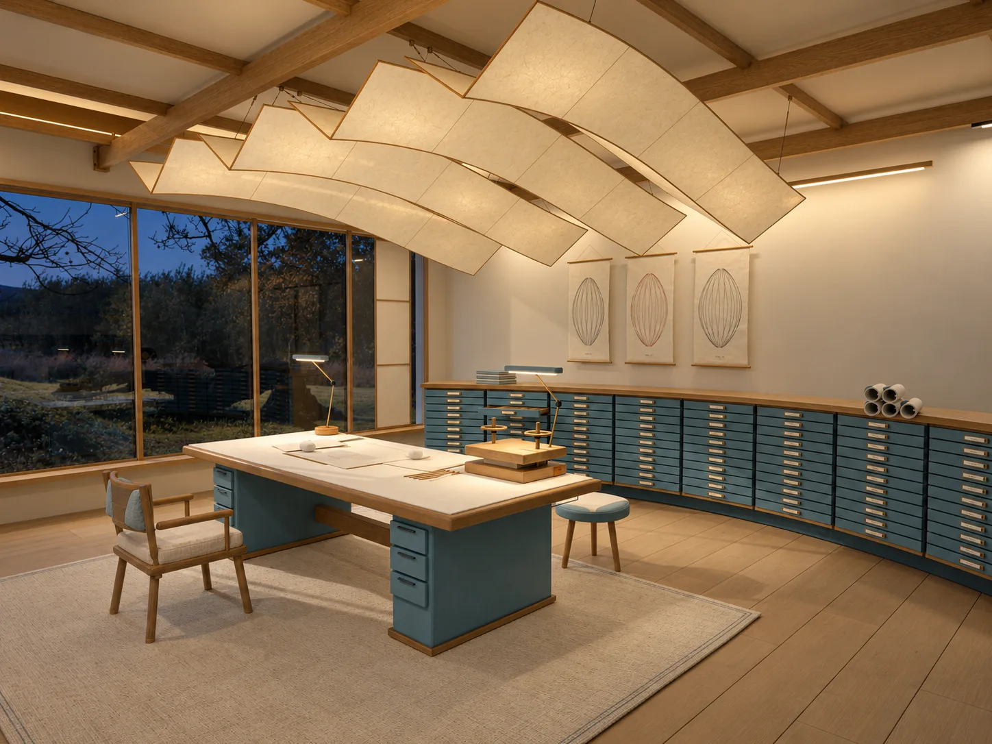 Reed House: Paper Conservation Studio, image 8