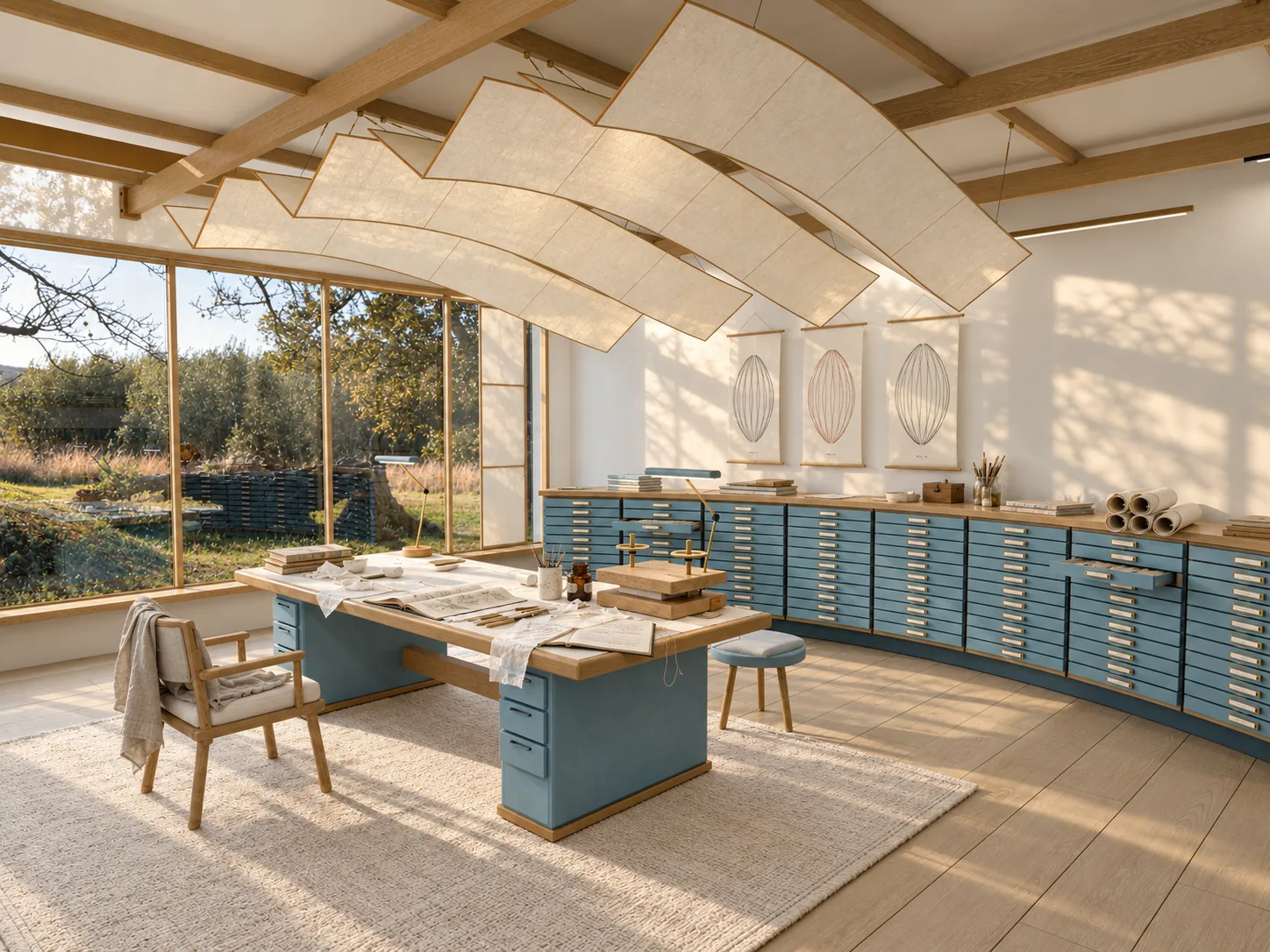 Reed House: Paper Conservation Studio, image 9